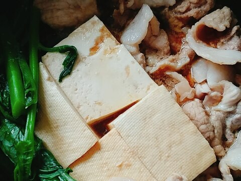 空芯菜肉豆腐